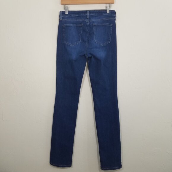 NYDJ Lift Tuck Technology SHERI SLIM Stretch Jeans Blue Size 6 - Picture 5 of 8